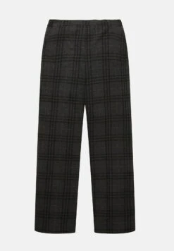 Tom Tailor Karomuster - Broek - Anthracite Small Ck Check -Tom Tailor f602a84f598344758366a1e8c2ffcf17