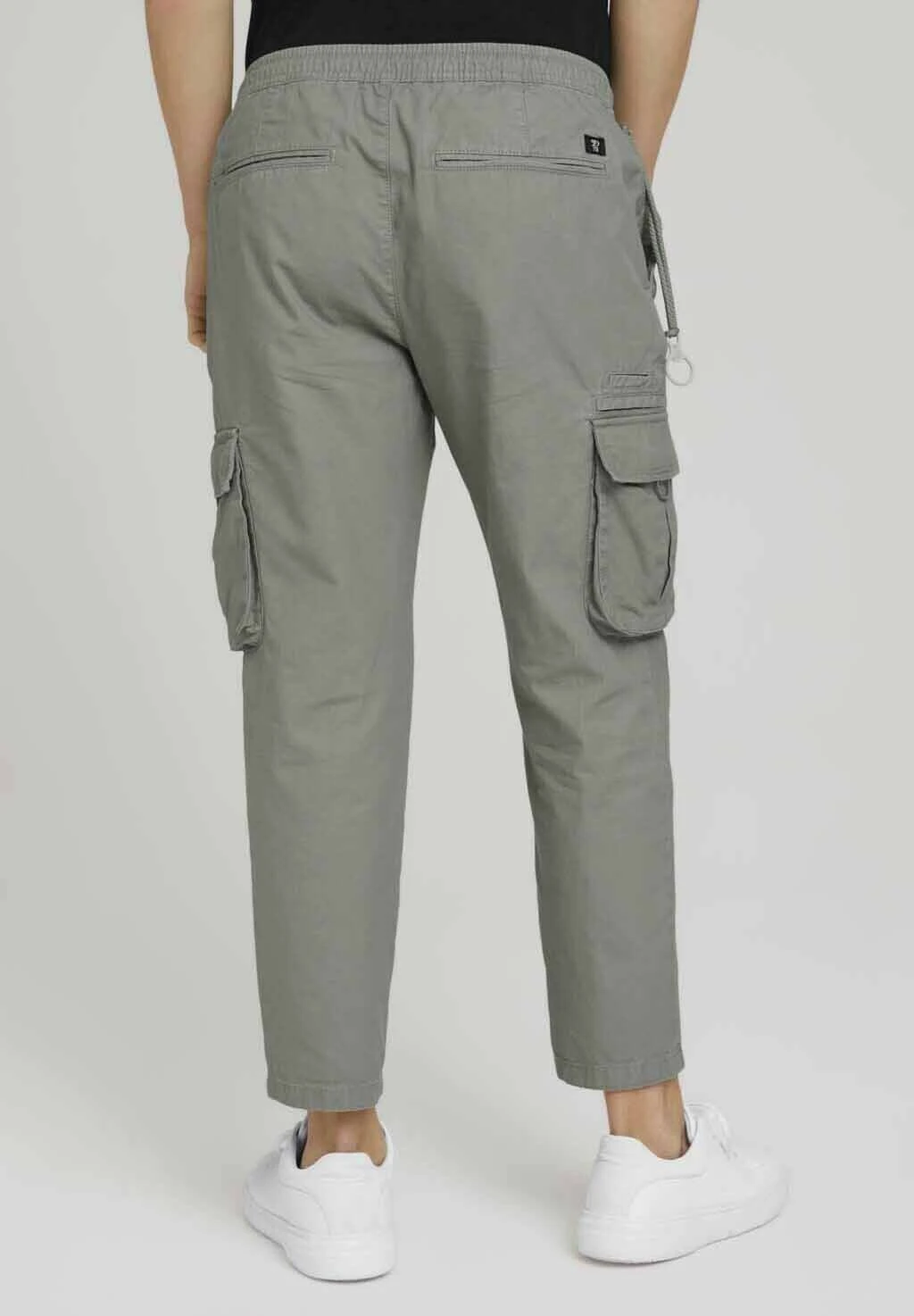 TOM TAILOR Denim Cargobroek - Greyish Shadow Olive 3 TOM TAILOR Denim Cargobroek - Greyish Shadow Olive - Afbeelding 3