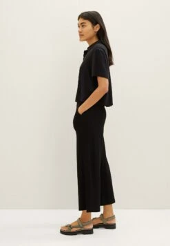 TOM TAILOR Denim Culotte - Broek - Deep Black -Tom Tailor f6d6e0c90a23472eb054e17f153e3a2b