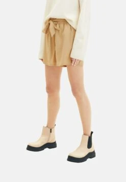 TOM TAILOR Denim Mit Elastischem Bund - Shorts - Brown Rice