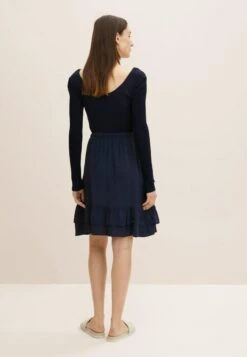 Tom Tailor Mit Volantsâ - A-Lijn Rok - Sky Captain Blue 8 Tom Tailor Mit Volantsâ - A-Lijn Rok - Sky Captain Blue -Tom Tailor f6fa058b2fc44999bd98f76d426b0d7b