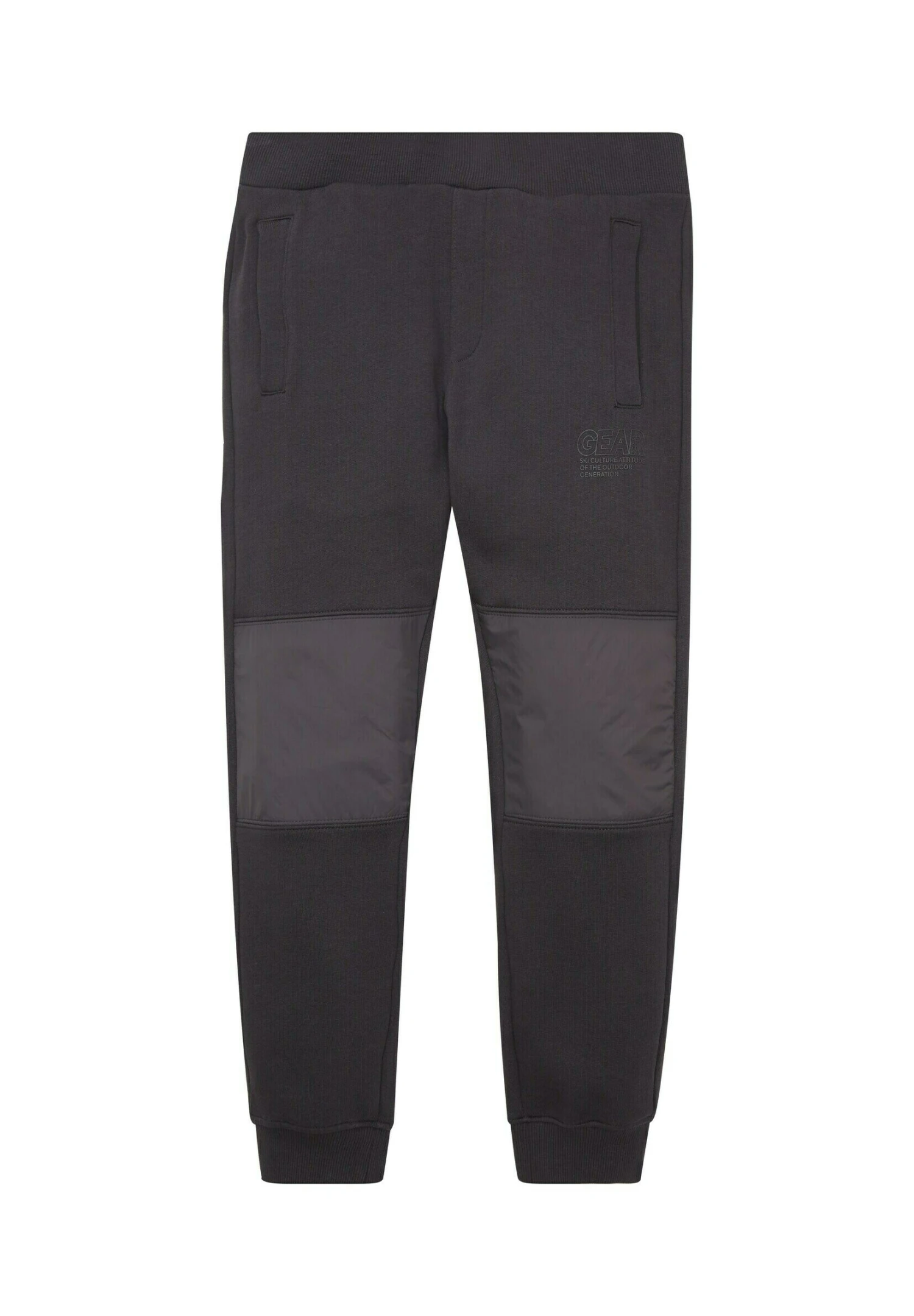 Tom Tailor Detail Am Knie - Trainingsbroek - Coal Grey 1 Tom Tailor Detail Am Knie - Trainingsbroek - Coal Grey
