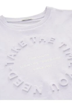 Tom Tailor Mit Text Prägung - T-Shirt Print - Light Lavender 12 Tom Tailor Mit Text Prägung - T-Shirt Print - Light Lavender -Tom Tailor f82aff412200461aa8869b278800162e
