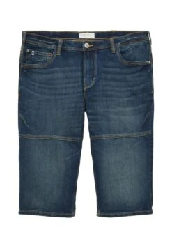 Tom Tailor Plus Overknee - Jeansshort - Used Dark Stone Blue Denim -Tom Tailor f831fd7274f84bd593542e6d73bb2965