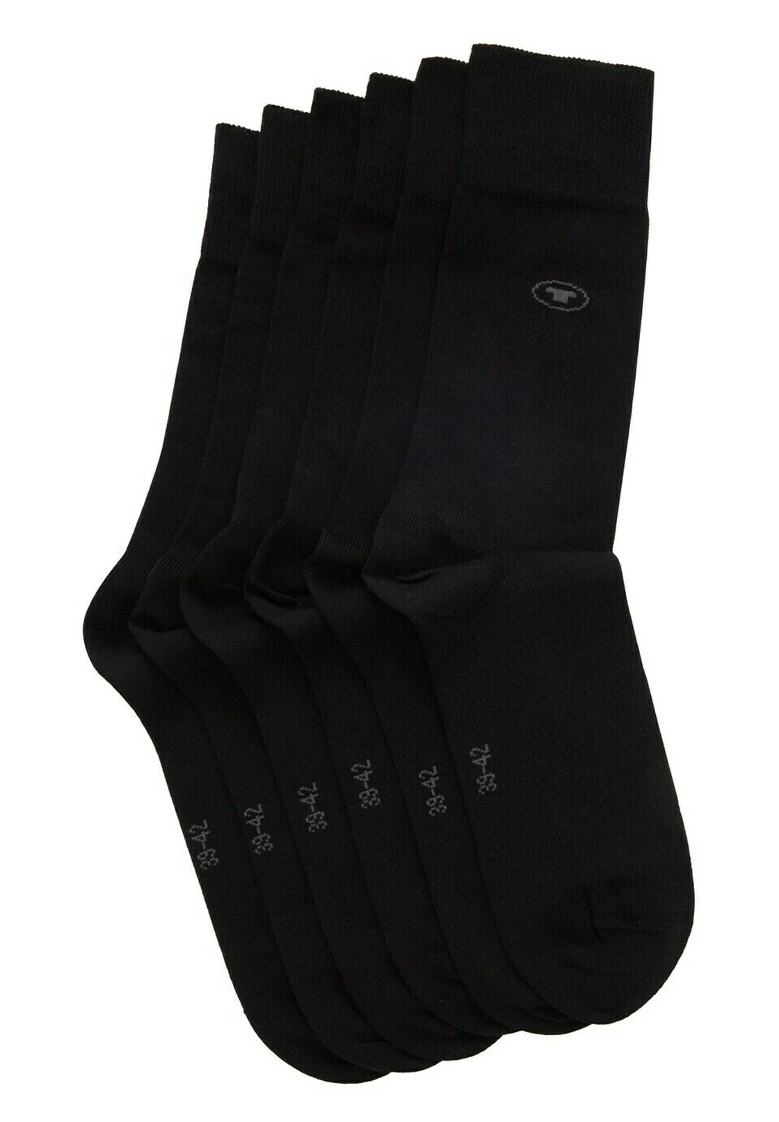 Tom Tailor 6 Pack - Sokken - Black 1 Tom Tailor 6 Pack - Sokken - Black