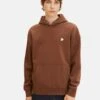TOM TAILOR Denim Hoodie - Light Wood Brown