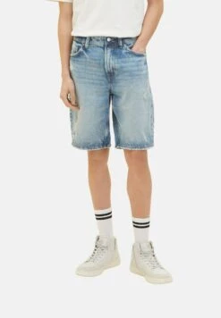 TOM TAILOR Denim Jeansshort - Destroyed Light Stone Blue Den -Tom Tailor f91dc4f0e65f44f595252d40c6212a23