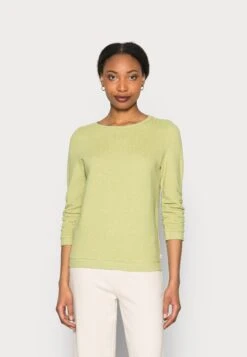 TOM TAILOR Denim Structured - Sweater - New Pea Green