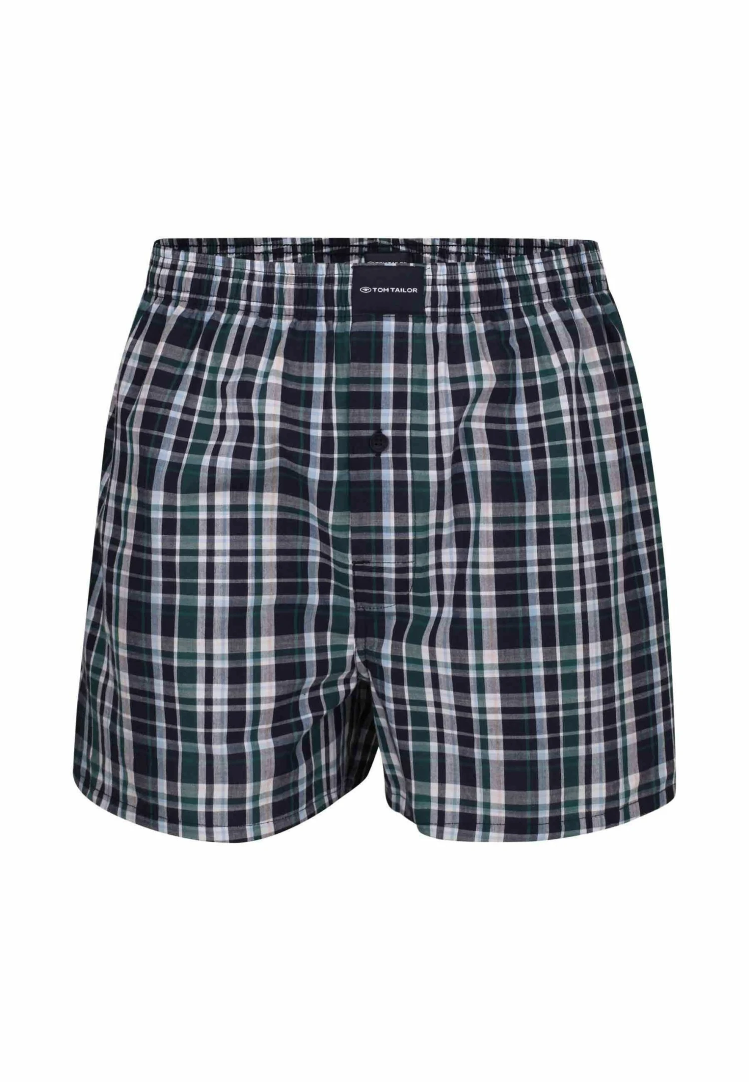 Tom Tailor 5Er Pack - Boxershort - Grün Dunkel Karo 2 Tom Tailor 5Er Pack - Boxershort - Grün Dunkel Karo - Afbeelding 2