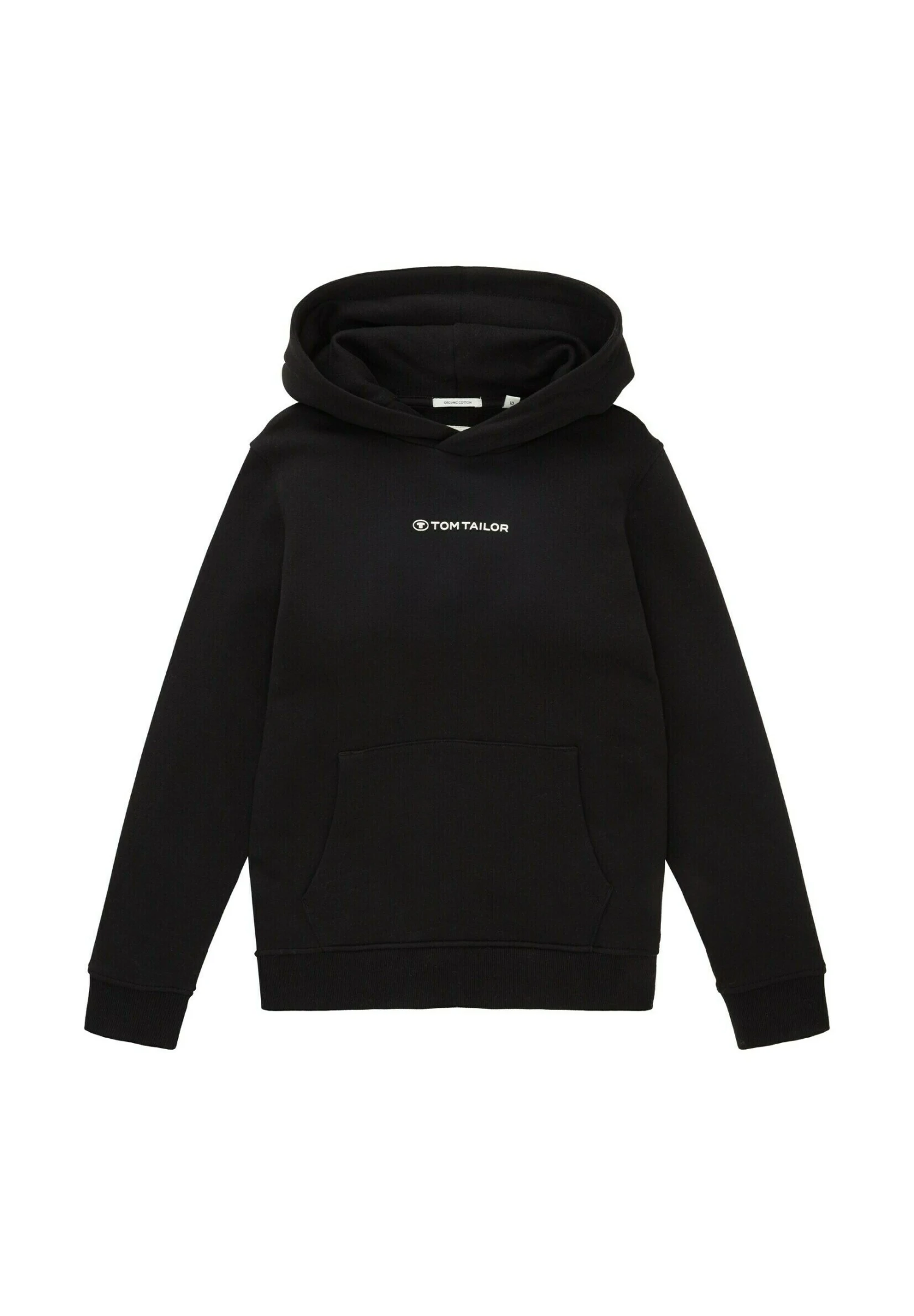 Tom Tailor Mit Logo Print - Hoodie - Black 1 Tom Tailor Mit Logo Print - Hoodie - Black