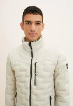Tom Tailor Regular FitMit Steppungen - Jas - Beige Alfalfa -Tom Tailor f9ba4aceb1654c84ba9b0d76f172a2fc