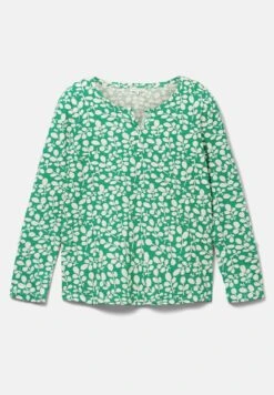 Tom Tailor Mit Alloverprint  - Longsleeve - Green Floral Design -Tom Tailor fa2b5be8b3934b5abe46aa09c1b4db2c