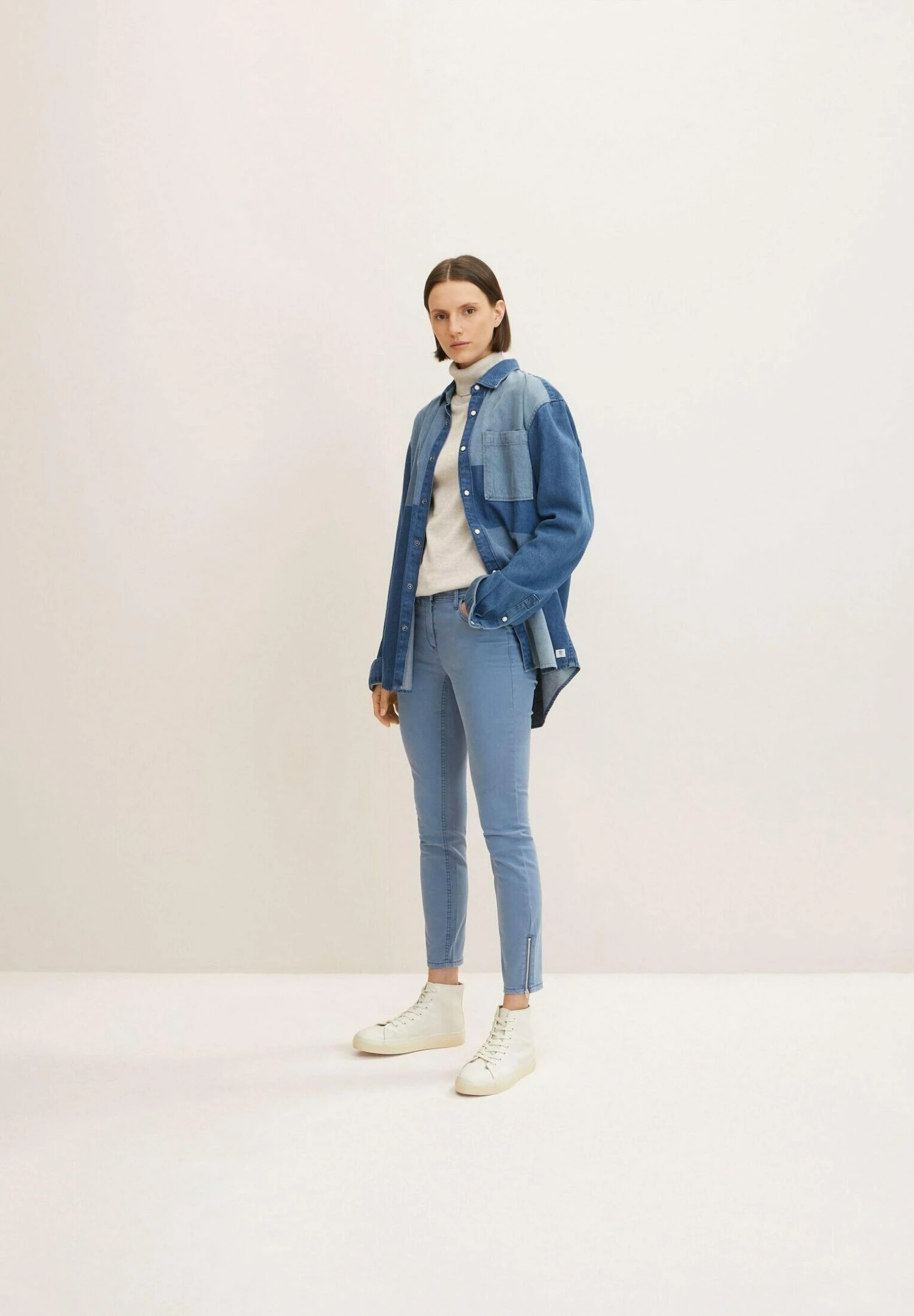 Tom Tailor Alexa- Slim Fit Jeans - Stormy Sea Blue 2 Tom Tailor Alexa- Slim Fit Jeans - Stormy Sea Blue - Afbeelding 2