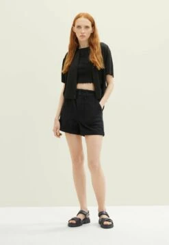 TOM TAILOR Denim Shorts - Deep Black -Tom Tailor fb0a9773ce4545dabec70f3395ae5d1e