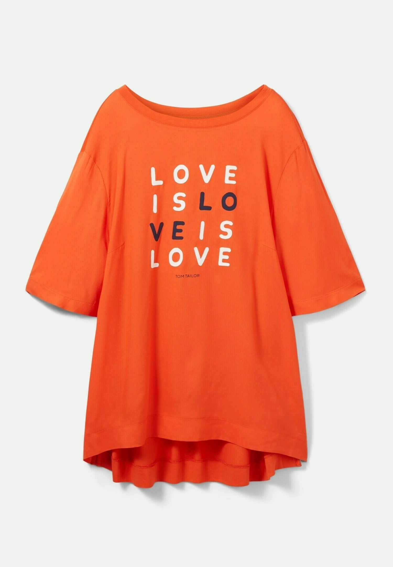 Tom Tailor Plus Mit Print - T-Shirt Print - Fever Red 8 Tom Tailor Plus Mit Print - T-Shirt Print - Fever Red - Afbeelding 8