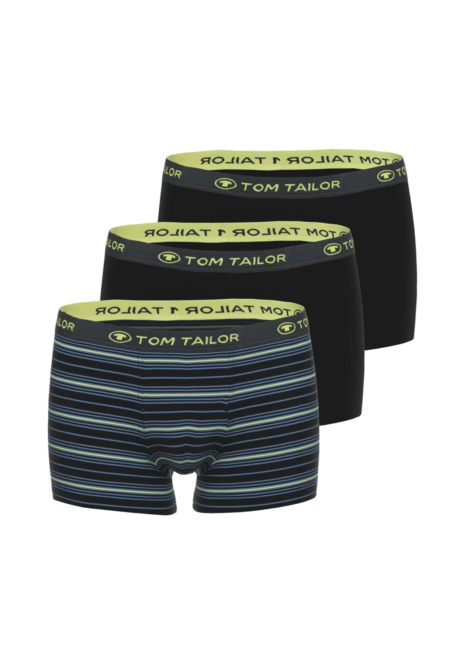 Tom Tailor 3 Pack - Onderbroeken - Schwarz Dunkel Ringel 3 Tom Tailor 3 Pack - Onderbroeken - Schwarz Dunkel Ringel - Afbeelding 3