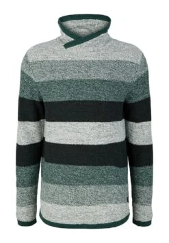 TOM TAILOR Denim Melange Optik - Trui - Green Off White Color Flow 11 TOM TAILOR Denim Melange Optik - Trui - Green Off White Color Flow -Tom Tailor fc7599b5b9a64c5298cf405eaf6c9d87