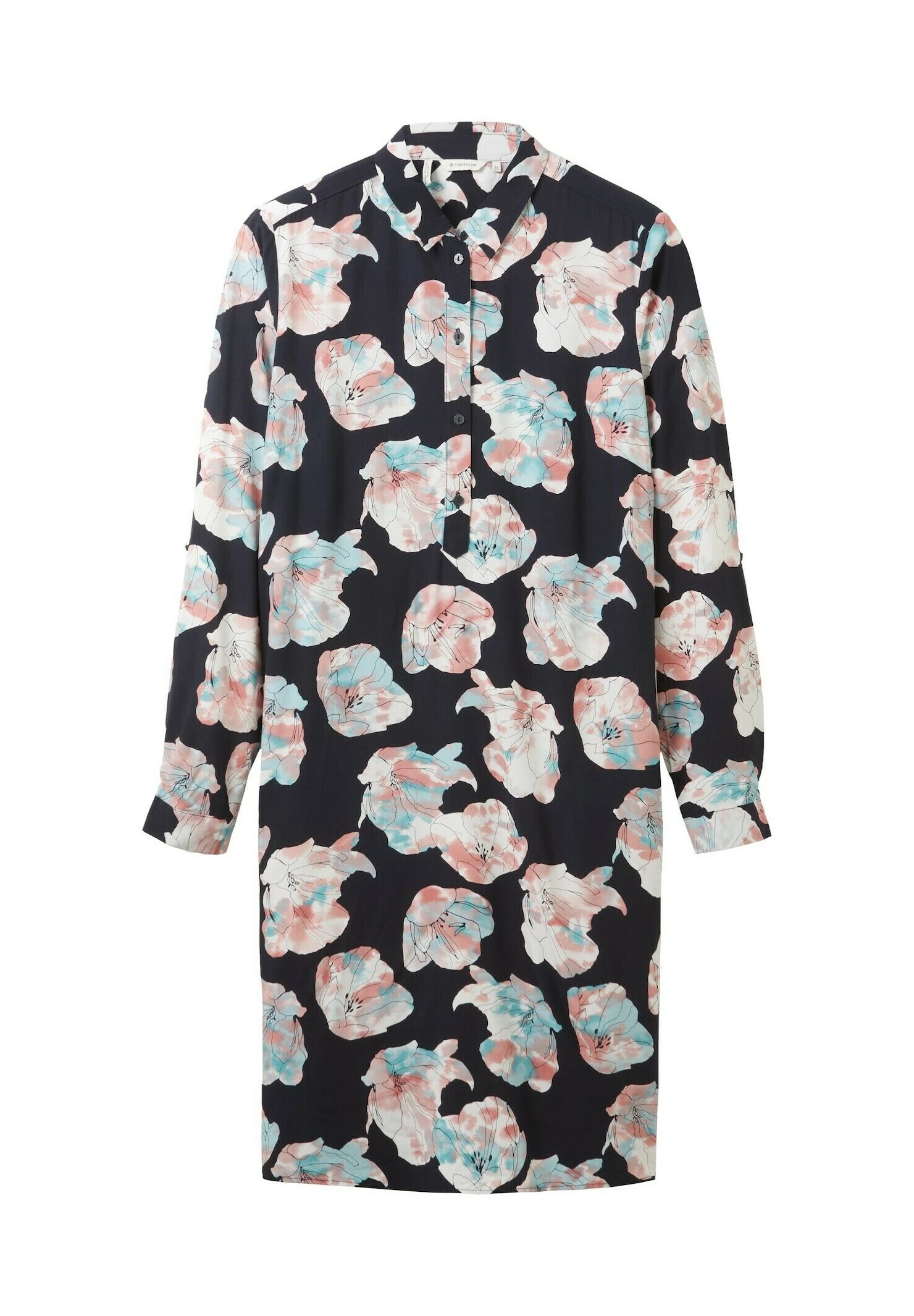 Tom Tailor Fliessendes - Blousejurk - Tie Dye Flower Design 5 Tom Tailor Fliessendes - Blousejurk - Tie Dye Flower Design - Afbeelding 5