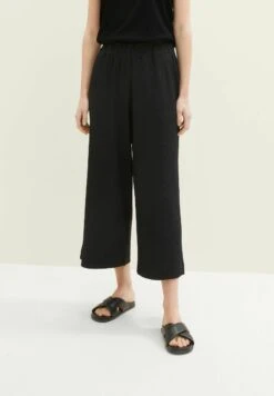 TOM TAILOR Denim Mit Struktur - Broek - Deep Black 14 TOM TAILOR Denim Mit Struktur - Broek - Deep Black -Tom Tailor fd5dbe101eaf468a824581738069c422