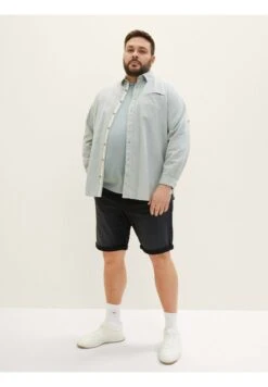 Tom Tailor Jeansshort - Dark Stone Black Black Denim -Tom Tailor fd6fa9d6c93240b1a0be0722cd232de9