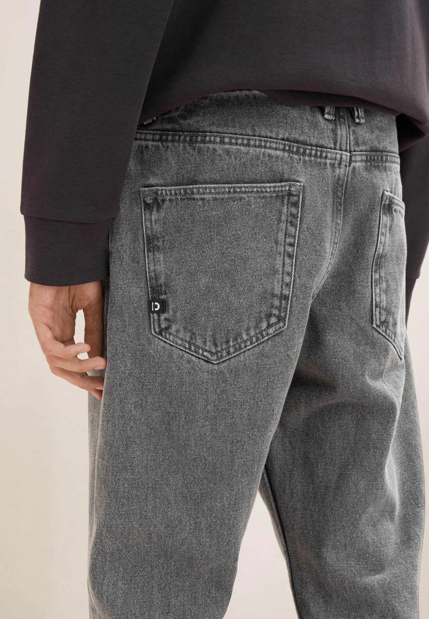 TOM TAILOR Denim Loose Fit - Relaxed Fit Jeans - Grey Denim 4 TOM TAILOR Denim Loose Fit - Relaxed Fit Jeans - Grey Denim - Afbeelding 4