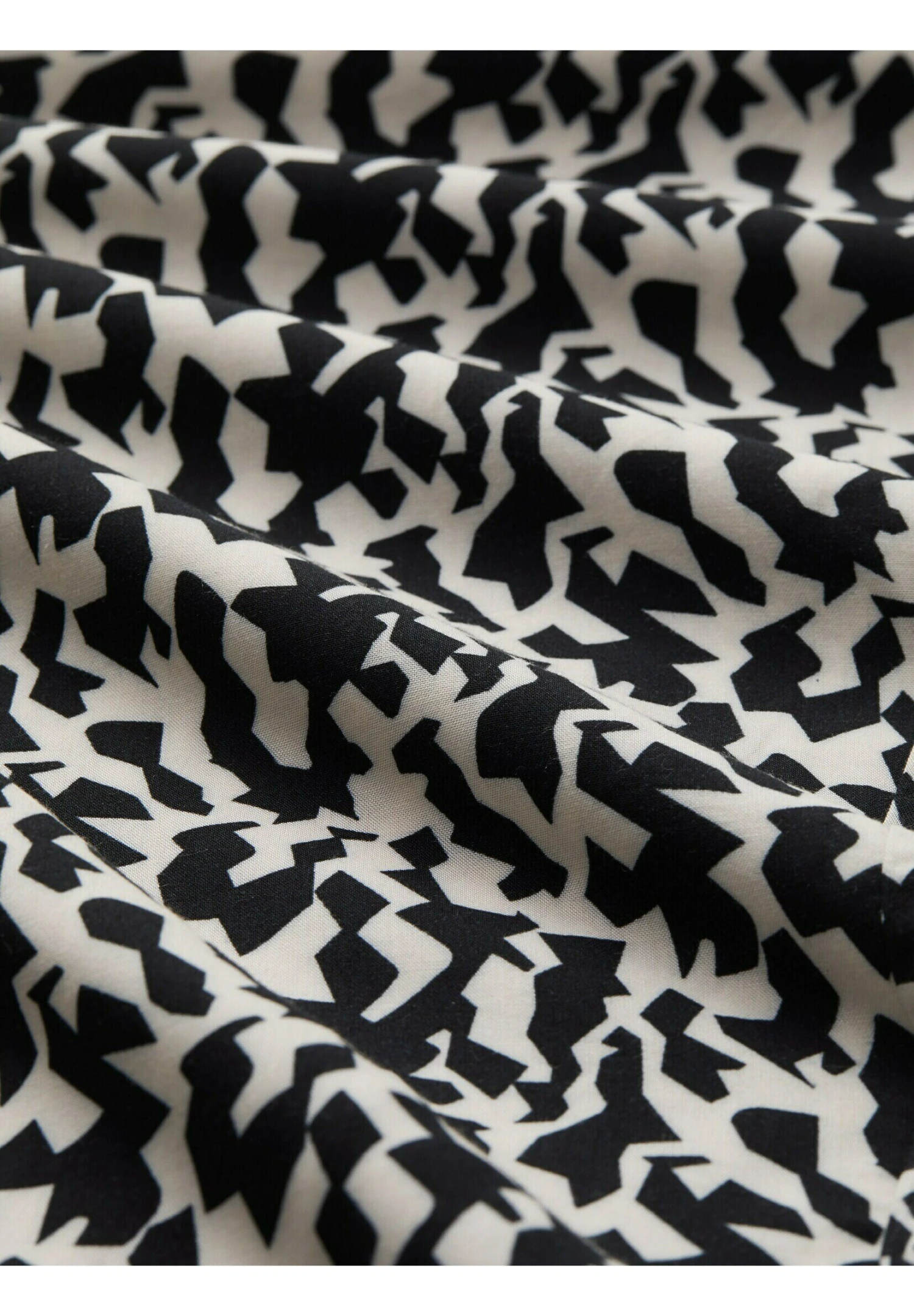 Tom Tailor Cropped - Broek - Black Small Abstract Design 9 Tom Tailor Cropped - Broek - Black Small Abstract Design - Afbeelding 9