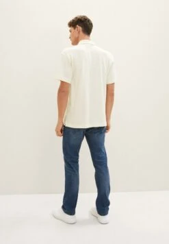 Tom Tailor Josh - Straight Leg Jeans - Used Mid Stone Blue Denim -Tom Tailor fddbb80356b14565a15bbd64e942601c