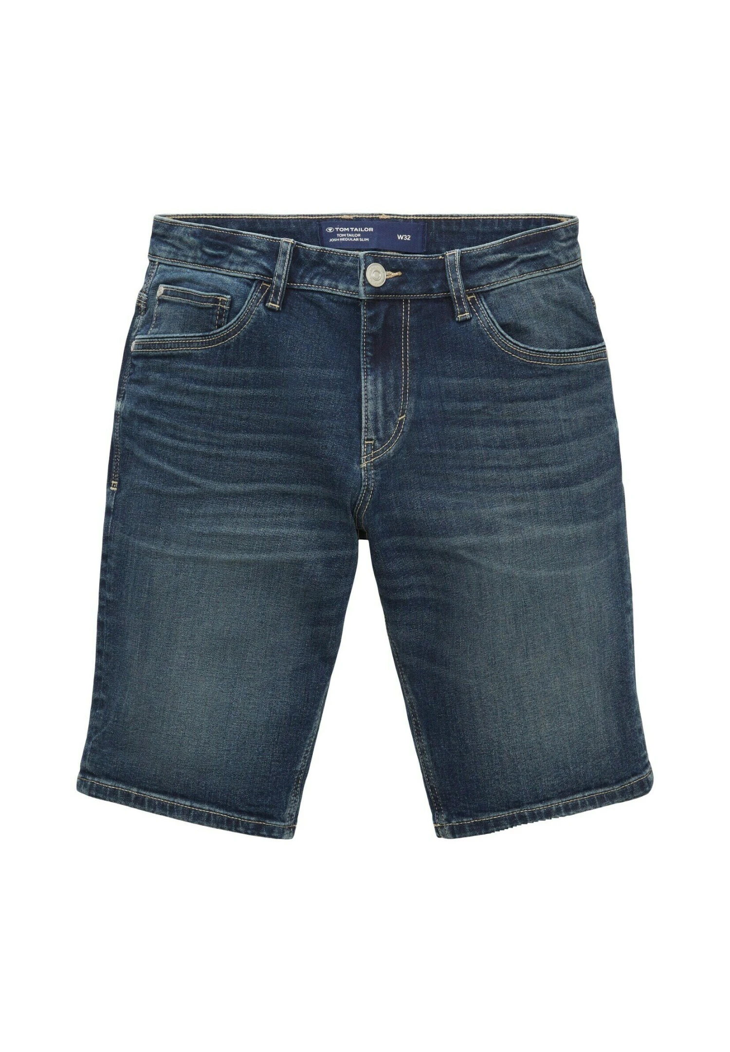 Tom Tailor Josh - Jeansshort - Dark Stone Wash Denim 7 Tom Tailor Josh - Jeansshort - Dark Stone Wash Denim - Afbeelding 7