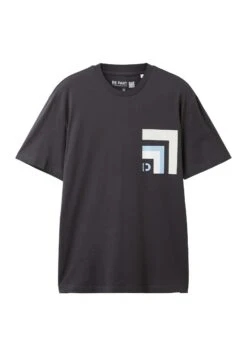 TOM TAILOR Denim T-Shirt Print - Coal Grey 10 TOM TAILOR Denim T-Shirt Print - Coal Grey -Tom Tailor fe380593474344a7949a9c7056ca4adb