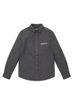 Tom Tailor Flanellhemd - Overhemd - Dark Grey Melange