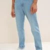 Tom Tailor Marvin - Straight Leg Jeans - Light Stone Wash Denim