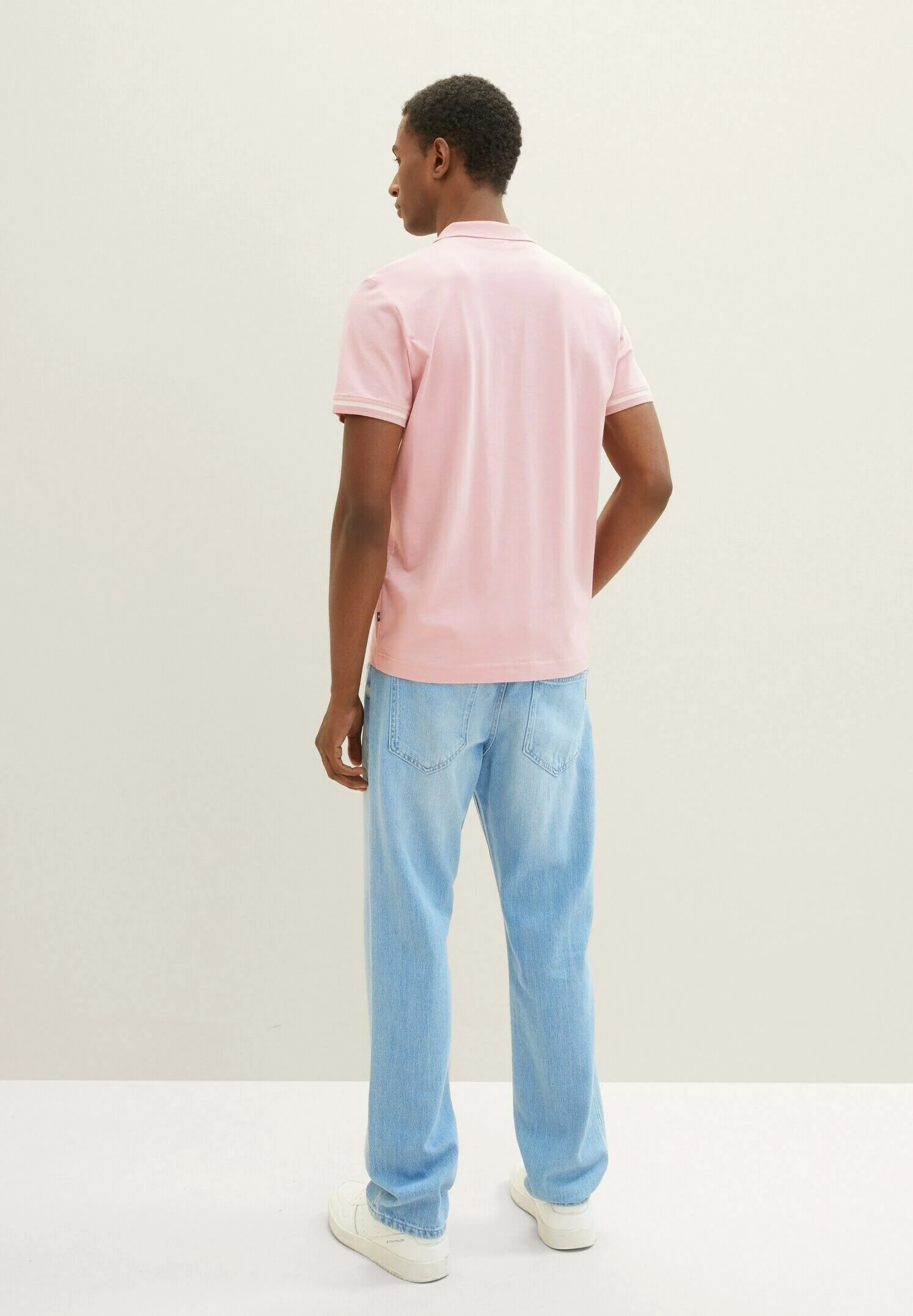 Tom Tailor Poloshirt - Morning Pink 3 Tom Tailor Poloshirt - Morning Pink - Afbeelding 3