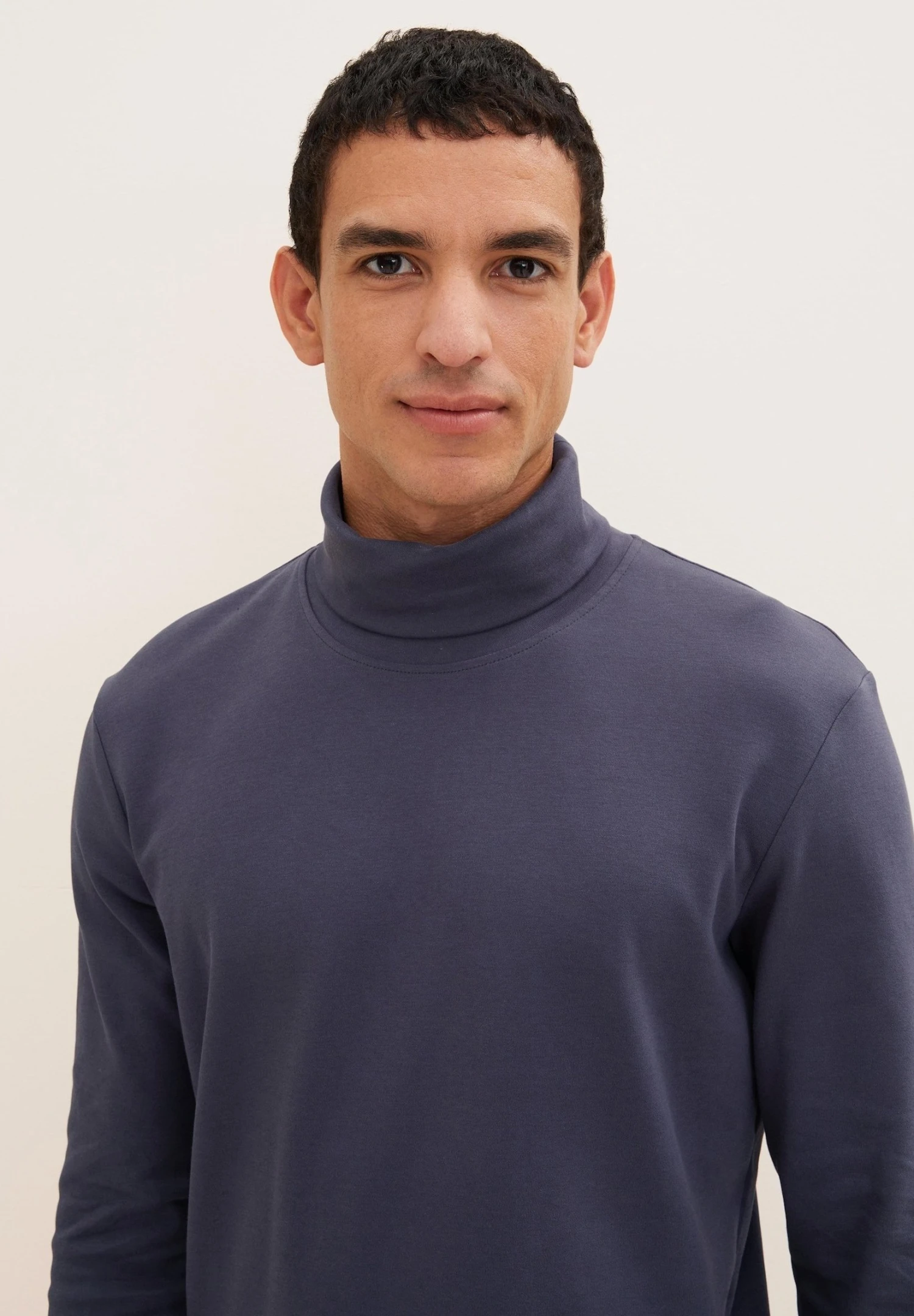 Tom Tailor Longsleeve Turtle Neck - Longsleeve - Blue Grey 4 Tom Tailor Longsleeve Turtle Neck - Longsleeve - Blue Grey - Afbeelding 4