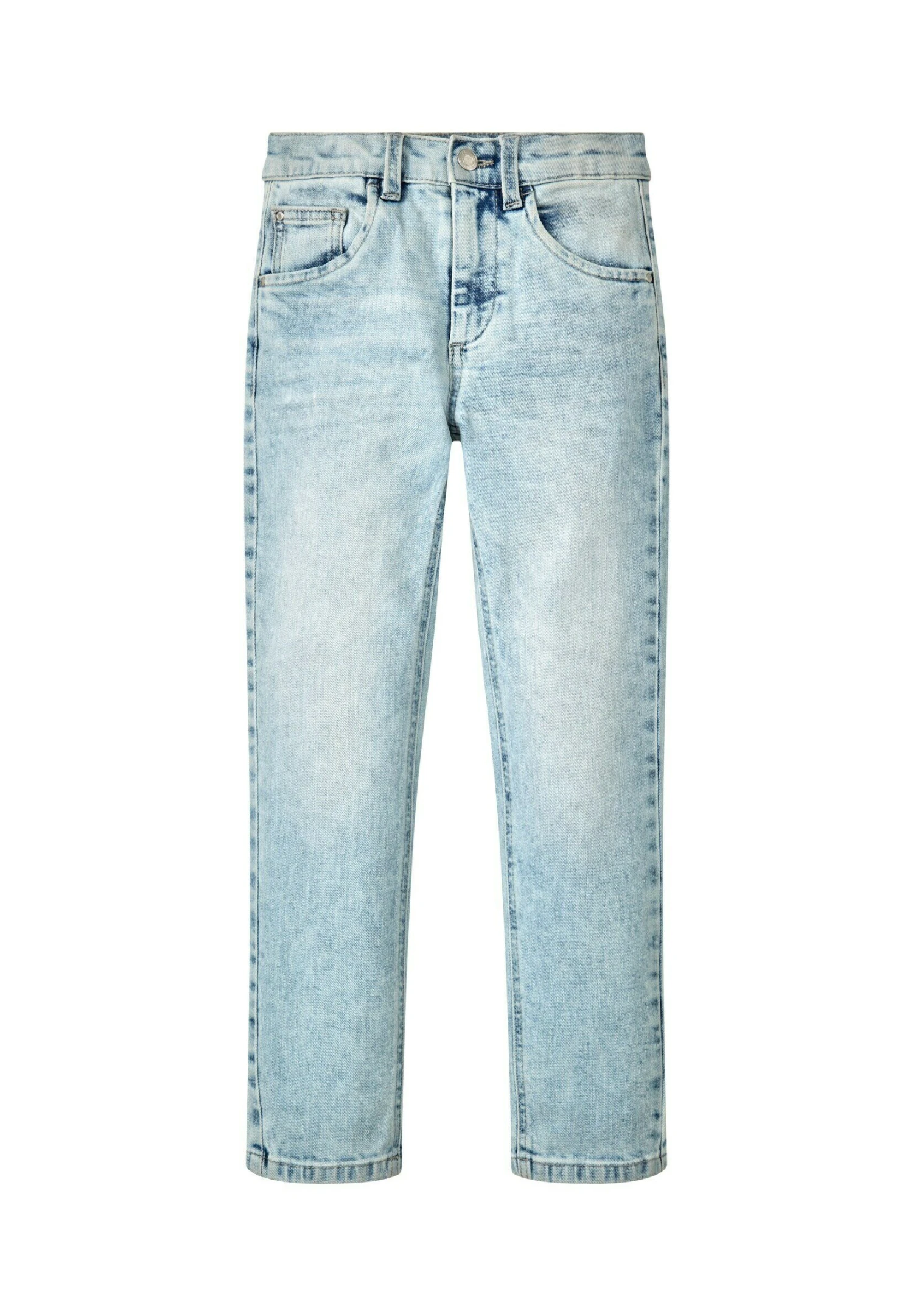 Tom Tailor Straight Leg Jeans - Light Stone Blue Denim 1 Tom Tailor Straight Leg Jeans - Light Stone Blue Denim