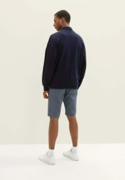 Tom Tailor Bermuda - Shorts - Navy White Yarn Dye Check 13 Tom Tailor Bermuda - Shorts - Navy White Yarn Dye Check -Tom Tailor ff202aeb29f6414e8383894245d6b068