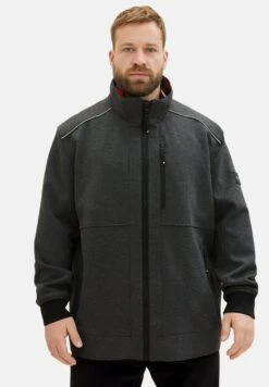 Tom Tailor Plus Mit Verdeckter Kapuze - Jas - Anthracite Knitted Structure 11 Tom Tailor Plus Mit Verdeckter Kapuze - Jas - Anthracite Knitted Structure -Tom Tailor ff37da25afb74ffa9d33665c1fbebe29