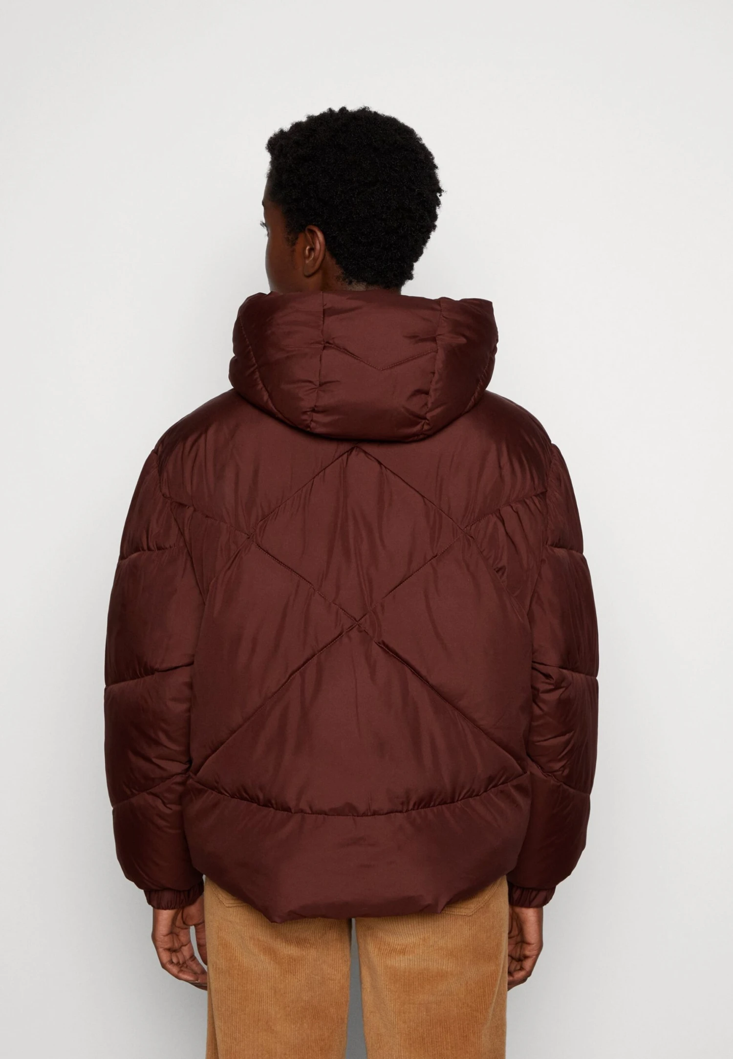 TOM TAILOR Denim Modern Short- Winterjas - Bitter Chocolate 3 TOM TAILOR Denim Modern Short- Winterjas - Bitter Chocolate - Afbeelding 3