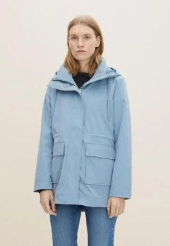 Tom Tailor Regular Fit - Parka - Faded Denim Blue